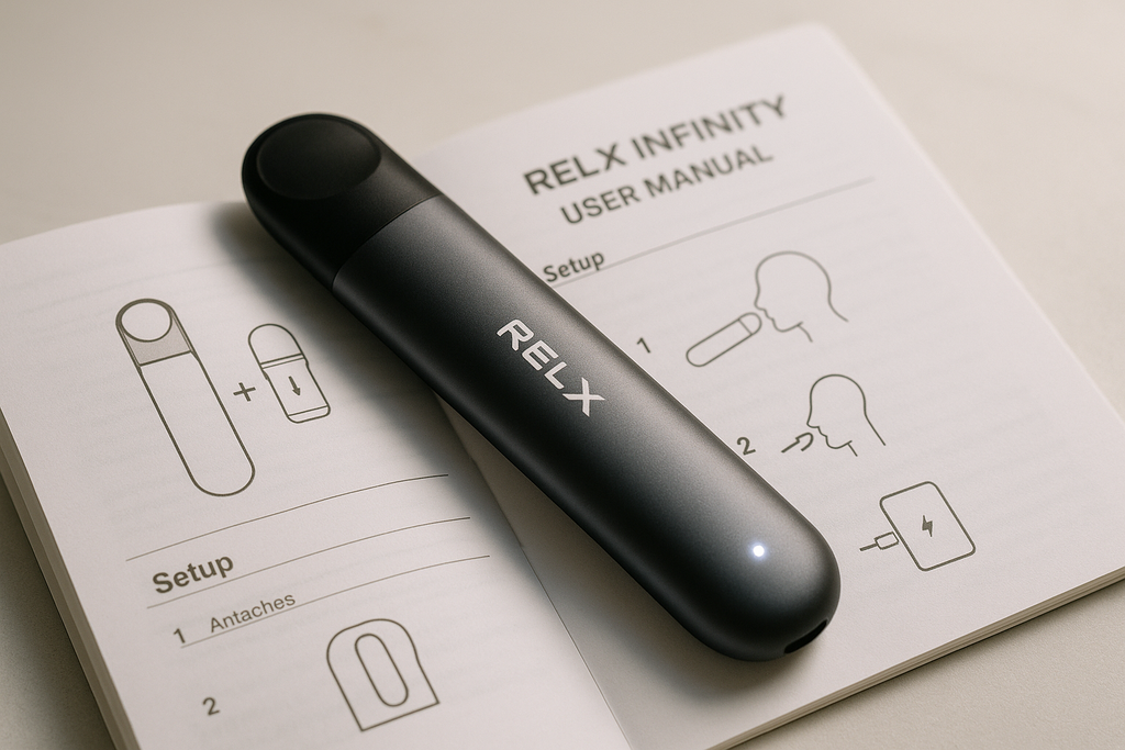 how to open relx pods Instructions main image 1
