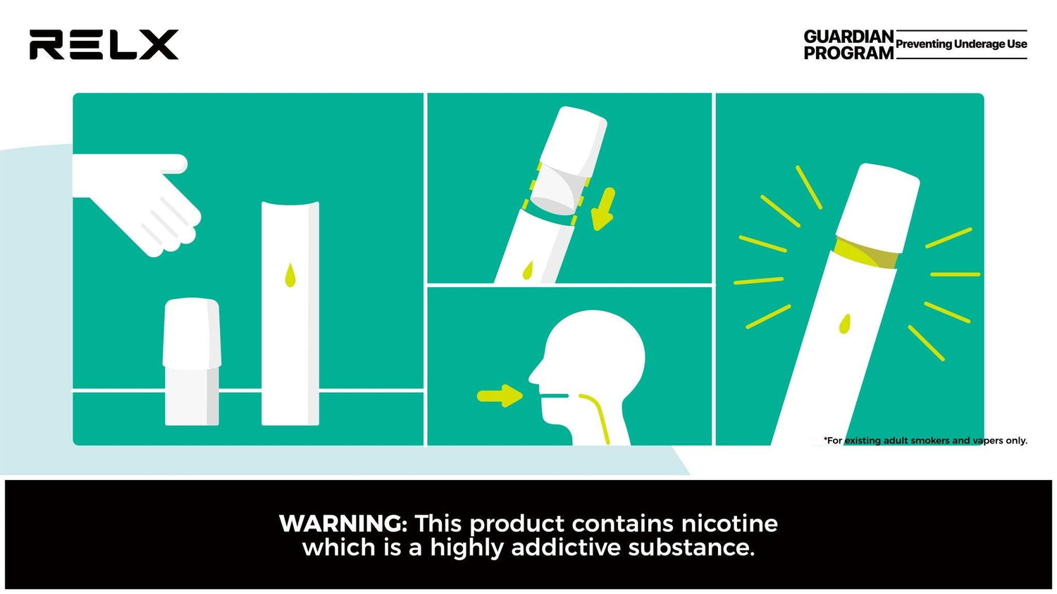 How to Inhale Vapor - RELX UK
