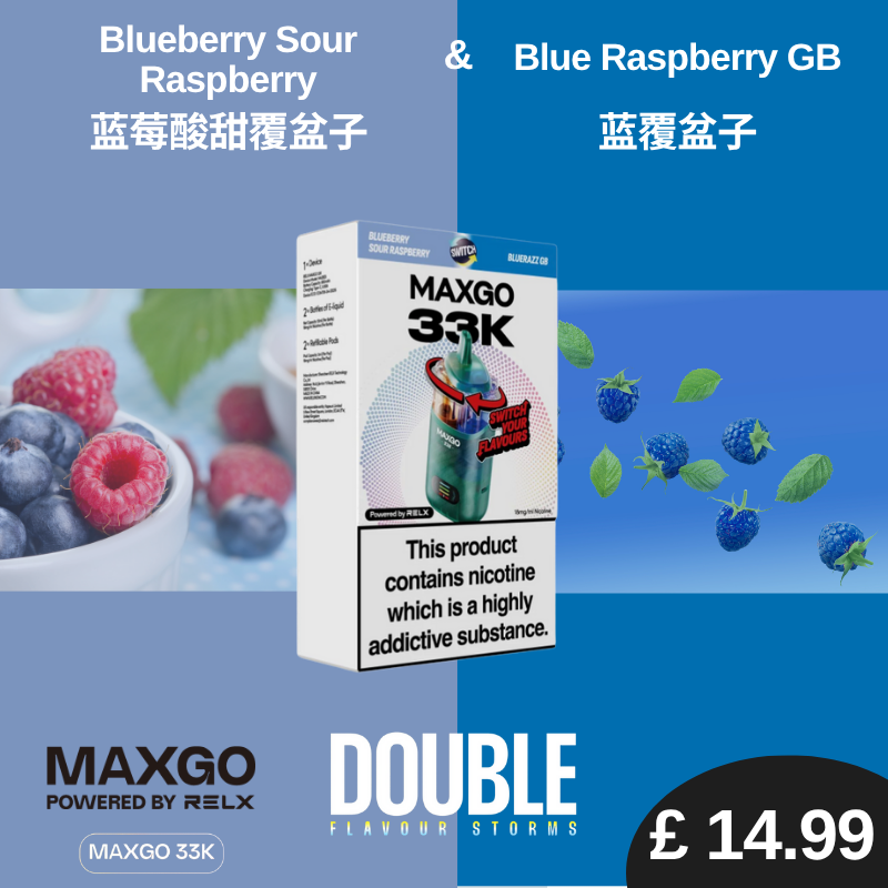 RELX MaxGO Combo 33K (Buy 1 Get 1 FREE, Discount automatically applies RELX MaxGO Combo 33K (Buy 1 Get 1 FREE, Discount automatically applies