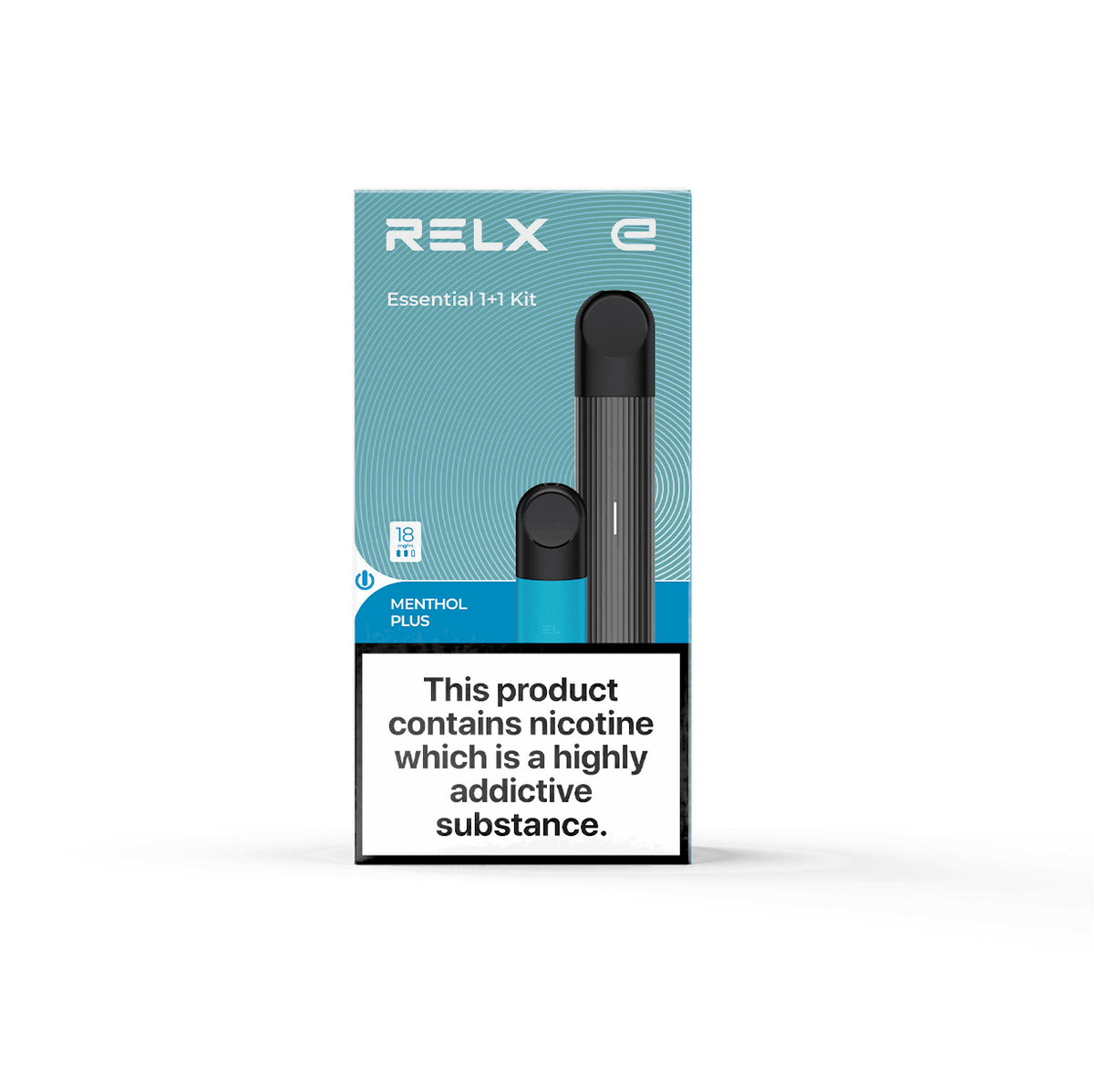 RELX VAPE：Online Shop for Vape Pens ＆ E-Cigarettes丨RELX UK #size_black + menthol plus